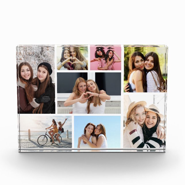 Bloque Para Fotos Collage de personalizados Best Friends (Anverso)