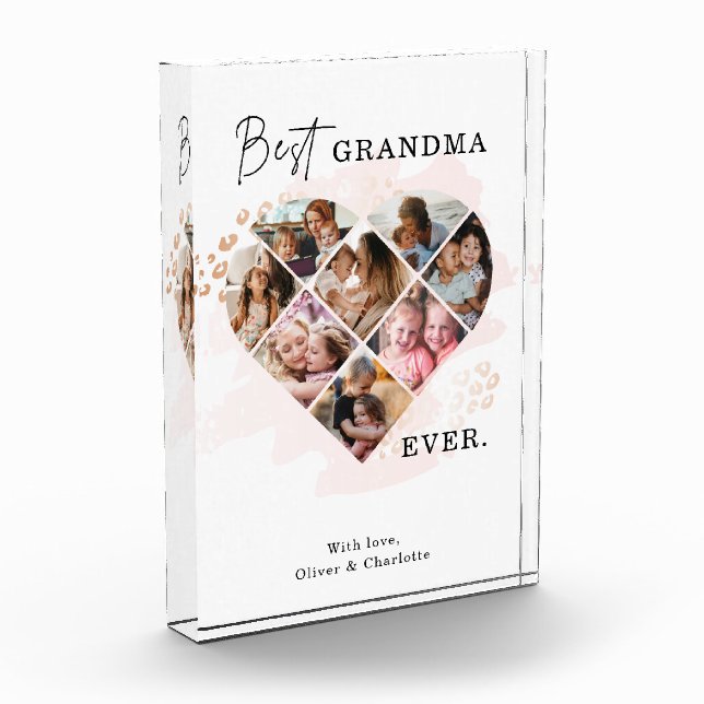 Bloque Para Fotos Collage del corazón (Izquierda)