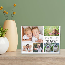 Bloque Para Fotos Collage familiar moderno