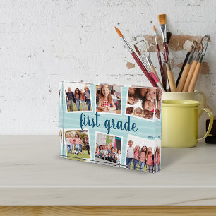 Bloque Para Fotos Collage Keepsake de Aqua Kids School Year