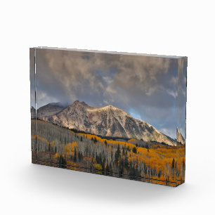 Bloque Para Fotos Colores de otoño de Aspens, Keebler Pass