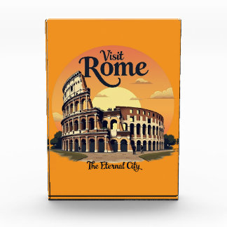 Bloque Para Fotos Colosseo Roma Vintage Design