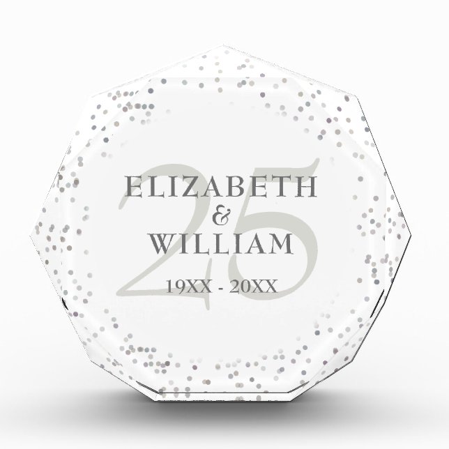 Bloque Para Fotos Confetti de Stardust Stardust 25 años (Anverso)