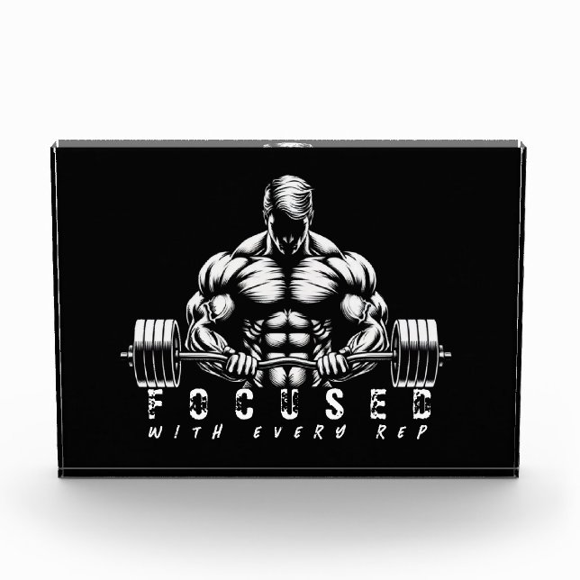 Bloque Para Fotos Construcción de cuerpo-fitness (Anverso)