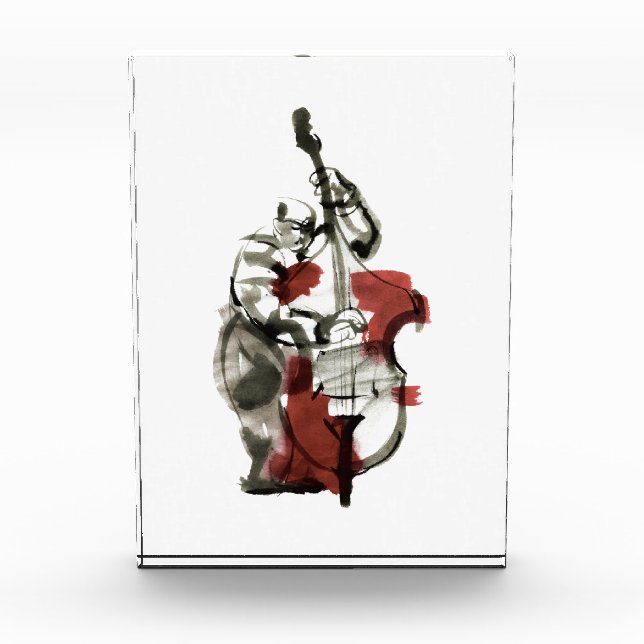 Bloque Para Fotos Contrabajista (Anverso)