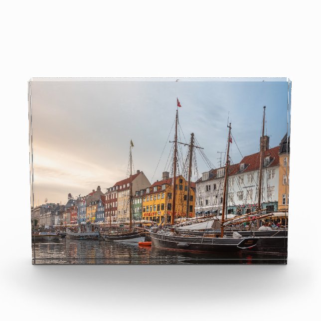 Bloque Para Fotos Copenhague Dinamarca (Anverso)