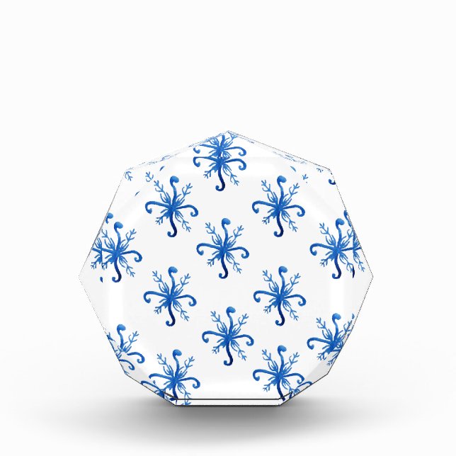 Bloque Para Fotos Copos de nieve (Anverso)