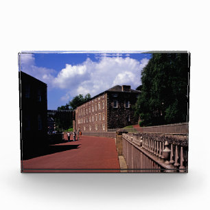 Bloque Para Fotos Cotton Mill, Poster de la postal New Lanark
