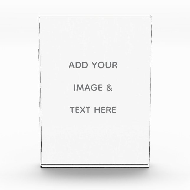 Bloque Para Fotos Crea tu propio blanco  (Anverso)