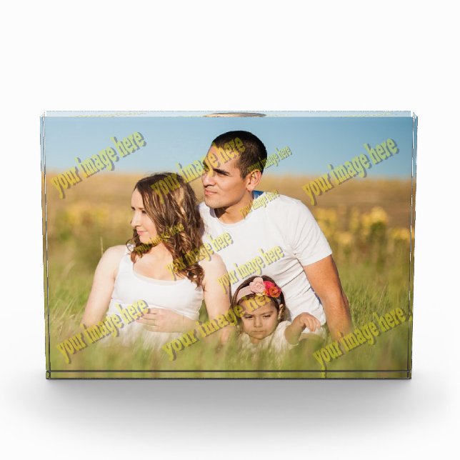 Bloque Para Fotos 🤍 Crear su propia plantilla de Personalizado (Anverso)