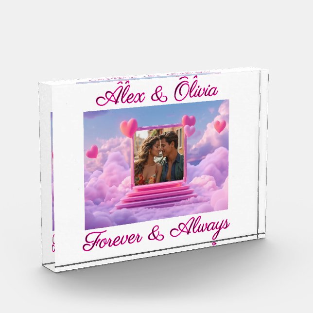 Bloque Para Fotos Create Your Own Romantic Heart Photo Template (Izquierda)