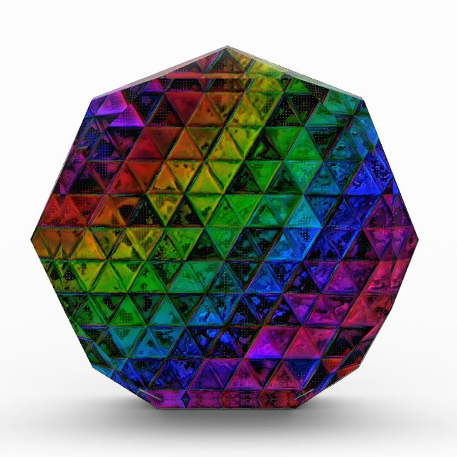 Bloque Para Fotos Cristal de orgullo (Anverso)