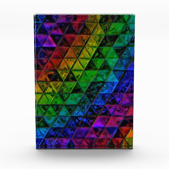 Bloque Para Fotos Cristal de orgullo (Anverso)