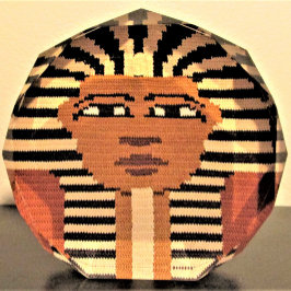 Bloque Para Fotos Crochet artístico del faraón: Impresión en pie lib