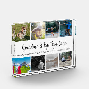 Bloque Para Fotos Cuadrícula fotográfica 8 de la tripulación de los
