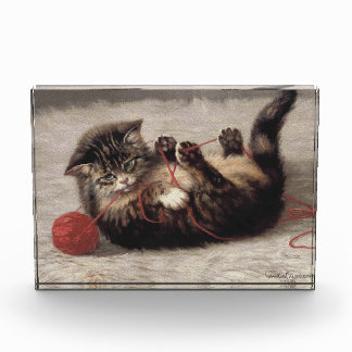 Bloque Para Fotos Cuna de gato, bola de yarn de gato