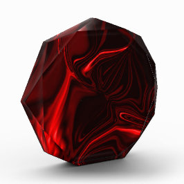 Bloque Para Fotos Curvas y ondas rojo claro, fondo oscuro?