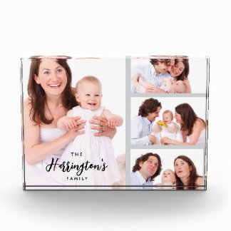 Bloque Para Fotos Custom 4 Family Photos Collage Rectangle Frame