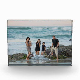 Bloque Para Fotos Custom Memory Acrylic Photo Block Display