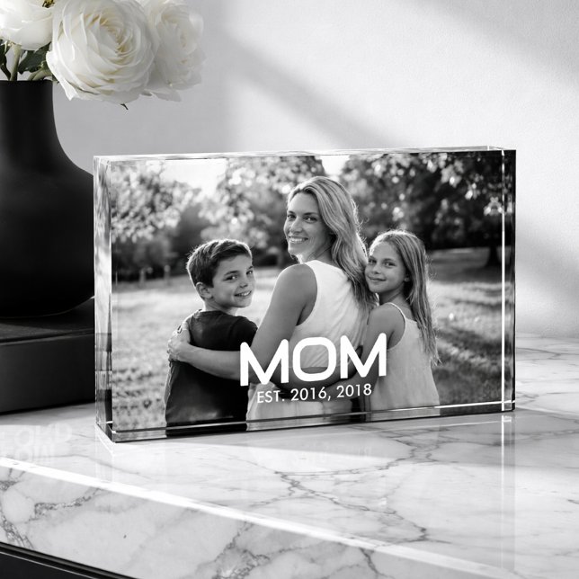 Bloque Para Fotos Custom Mom Established Modern Bold (Subido por el creador)