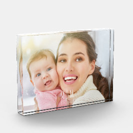 Bloque Para Fotos Custom Mom Established Modern Script