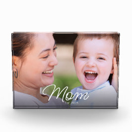 Bloque Para Fotos Custom Mom Established Modern Script