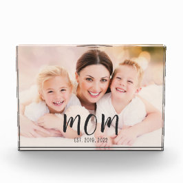 Bloque Para Fotos Custom Mom Established Modern Script 