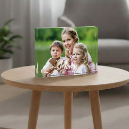 Bloque Para Fotos Custom Mom Established Modern Script 