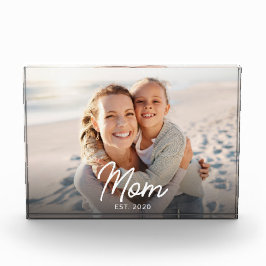 Bloque Para Fotos Custom Mom Established Modern Script