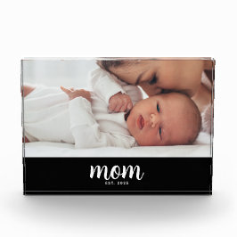 Bloque Para Fotos Custom Mom Established Modern Script