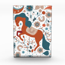 Cute de caballos escandinavo