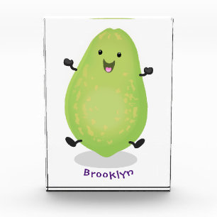 Bloque Para Fotos Cute kawaii papaya paw personalizado ilustracion