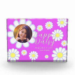 Bloque Para Fotos Daisy Simple Photo Violet