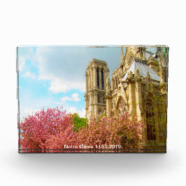 Bloque Para Fotos de Notre Dame (1163-2019);