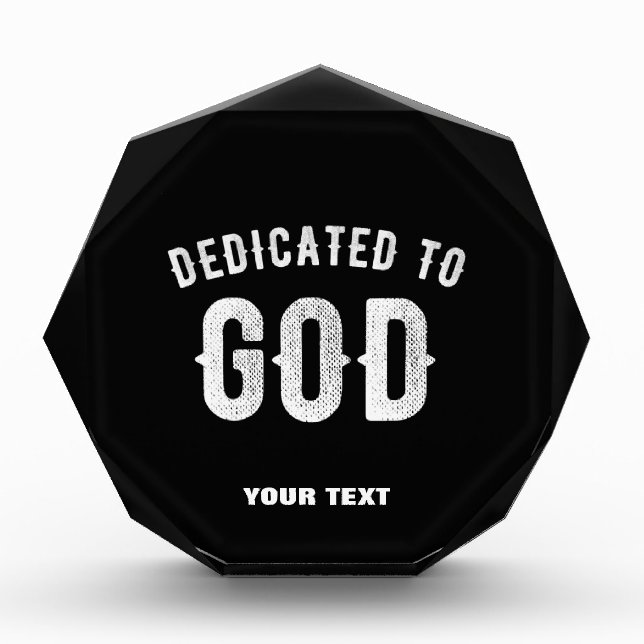 BLOQUE PARA FOTOS DEDICADO A DIOS PERSONALIZABLE GUAY TEXTO BLANCO (Anverso)