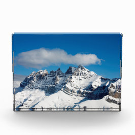 Bloque Para Fotos Dents du Midi Swiss Holiday Card Poster