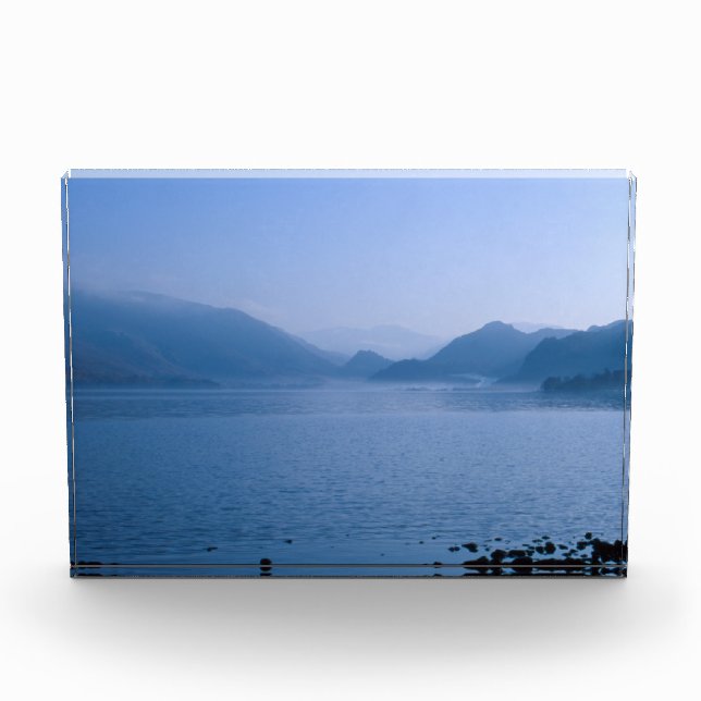 Bloque Para Fotos Derwent Water Cumbria England Card Poster (Anverso)