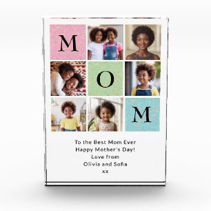 Bloque Para Fotos Día de la Madre Recuerdo personalizado para mamá