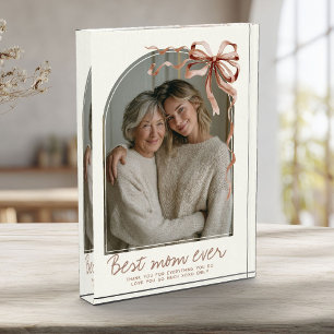 Bloque Para Fotos Día de las Madres Neutral Personalizado en Tonos T