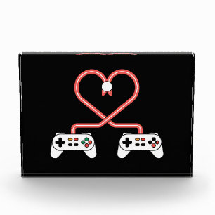 Bloque Para Fotos Día de San Valentín para Jugadores de Videojuegos