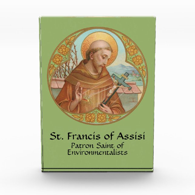 Bloque Para Fotos Día Mundial del Medio Ambiente y San Francisco de  (Anverso)