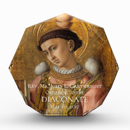 BLOQUE PARA FOTOS DIÁCONO ST STEPHEN DEL DIACONATO DE LA ORDENACIÓN