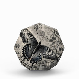 Bloque Para Fotos Dibujo de mariposas en blanco y negro