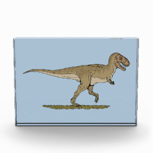 Bloque Para Fotos Dinosaurio cretáceo Tyrannosaurus rex