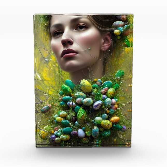 Bloque Para Fotos Diosa de Pascua (Anverso)