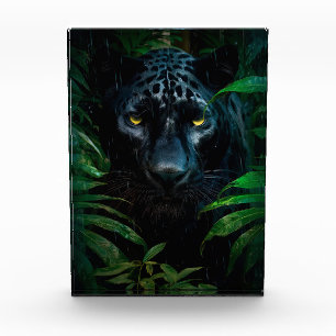 Bloque Para Fotos Diseño de vida silvestre de la jungla de la panter