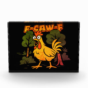 Bloque Para Fotos Diseño Divertido de Pollo – Animal de Dibujos Anim