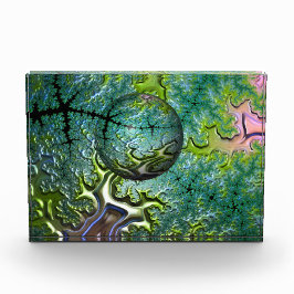 Bloque Para Fotos Disfrutando del corredor acrílico