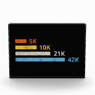 Bloque Para Fotos Distancias de funcionamiento II - Maratón de 42K d