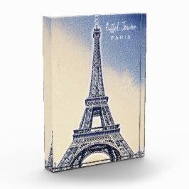 Bloque Para Fotos Distrito de la Torre Eiffel París Francia